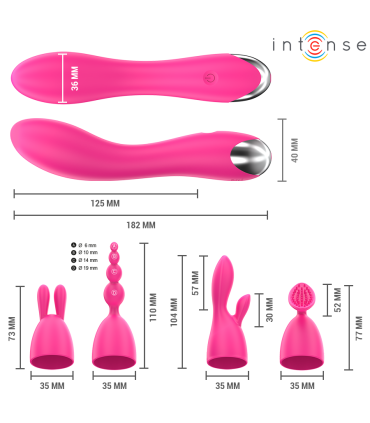 Intense Cher — profil vibrateur polyvalent douce