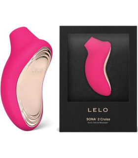 LELO Sona 2 Cruise cerise — profil silicone premium