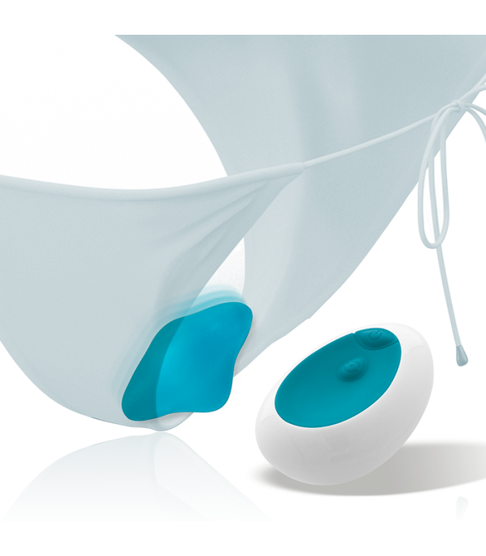 Samantha Intense — télécommande sans fil pantie bleue