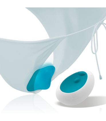 Samantha Intense — télécommande sans fil pantie bleue