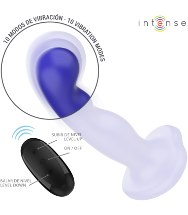 Intense Shorty — profil ventouse bleue premium