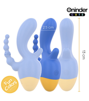 Oninder Cute Love 3 Some — profil vibrateur triple premium