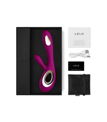 Lelo Soraya Wave — profil vibrateur rabbit premium