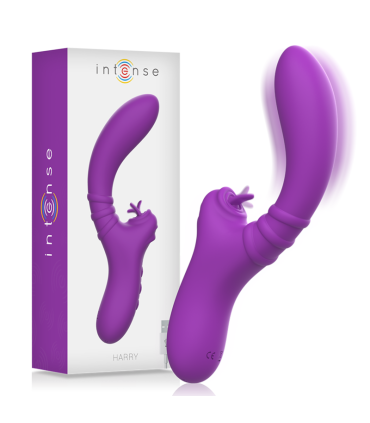 Intense Harry violet — vibrateur flexible Sélection douce, vue principale