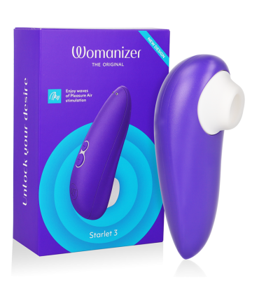 Womanizer Starlet 3 indigo — stimulateur clitoral Sélection douce, vue principale