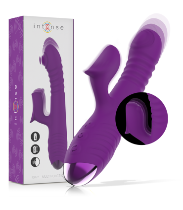 Intense Iggy violet — vibrateur Up & Down Sélection douce, vue principale