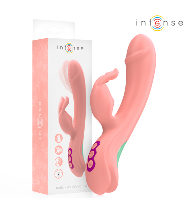 Intense Rachel rose — vibrateur rabbit Sélection douce, vue principale