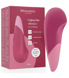 Womanizer Vibe lay-on rose — stimulateur Sélection douce, vue principale