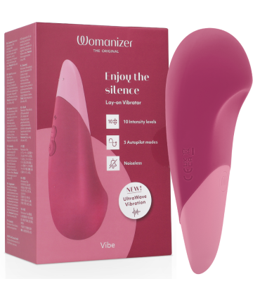 Womanizer Vibe lay-on rose — stimulateur Sélection douce, vue principale