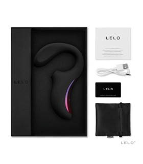 LELO Enigma Cruise noir — profil silicone noir mat