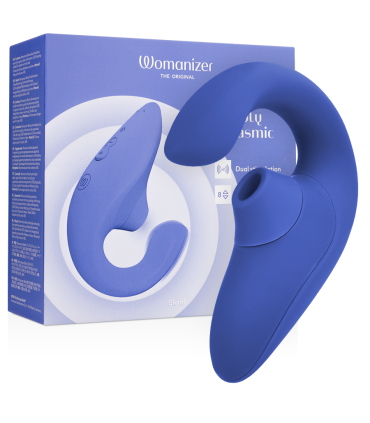 Womanizer vibrateur bleu — stimulateur Sélection douce, vue principale