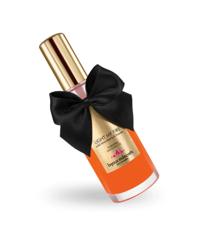 Huile effet chaleur fraise des bois — texture premium 100 ml