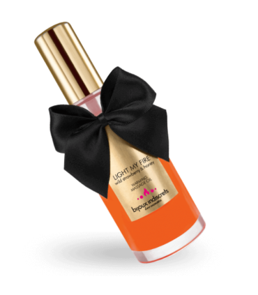 Huile effet chaleur fraise des bois — texture premium 100 ml