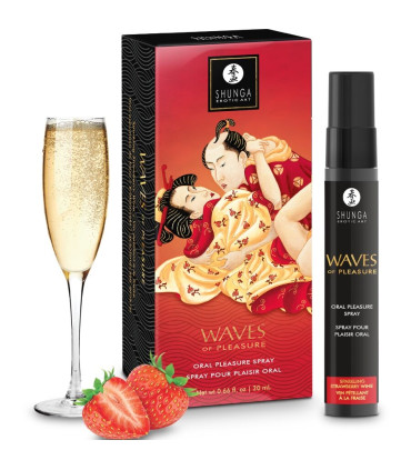 Spray comestible fraise 20 ml — vue principale, Soins intimes
