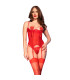 Ensemble corset rouge Chilirose | Folies Secrètes