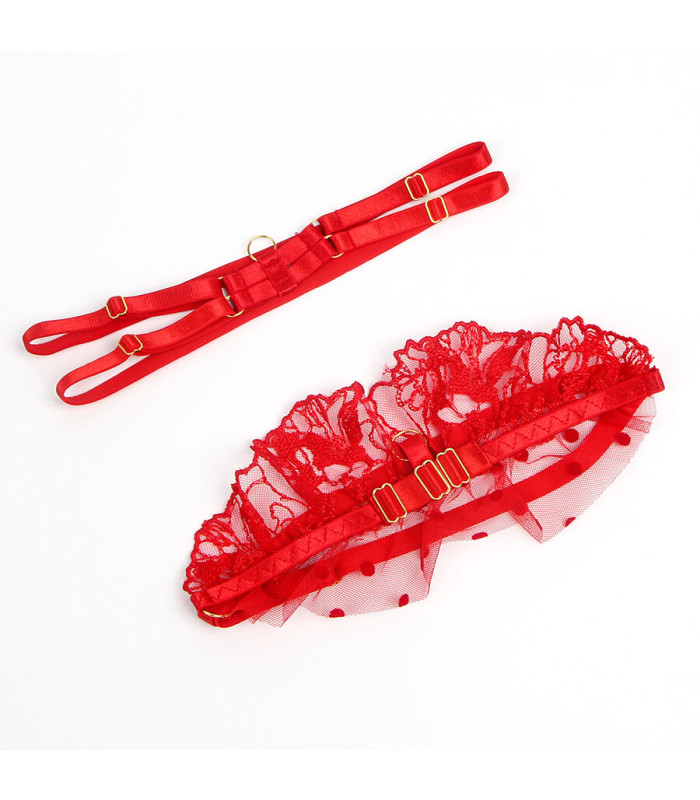 Ensemble dentelle rouge Subblime | Folies Secrètes