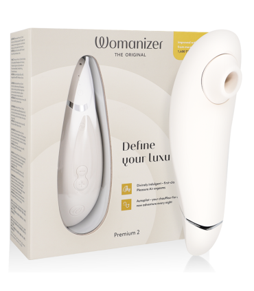 Womanizer Premium 2 gris chaud — stimulateur Pleasure Air, vue principale