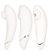 Womanizer Premium 2 gris chaud — embout et commandes