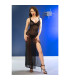 Nuisette longue noire Chilirose | Folies Secrètes