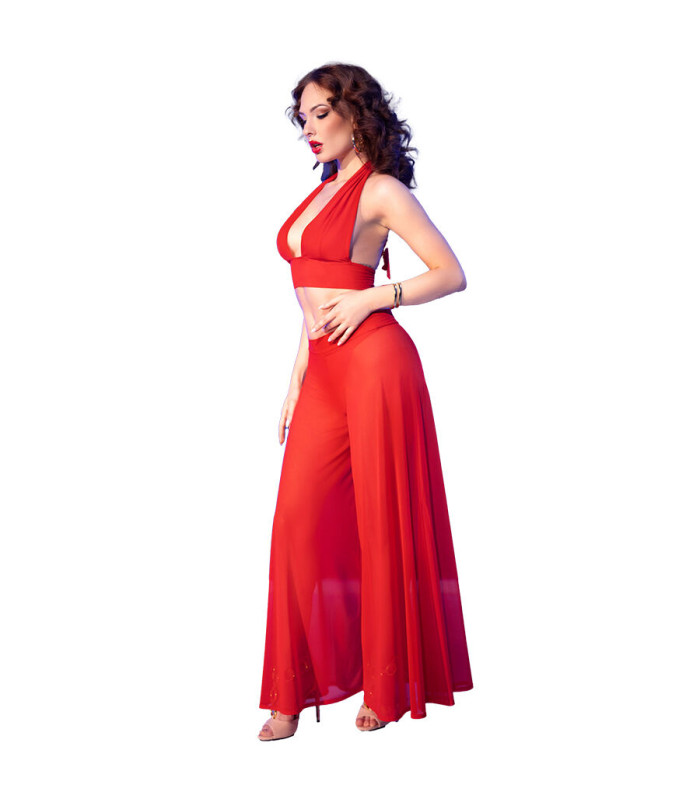 Ensemble rouge habillé Chilirose | Folies Secrètes