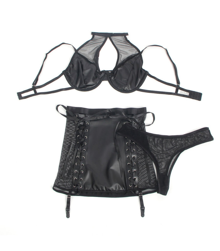 Ensemble noir jupe Subblime | Folies Secrètes