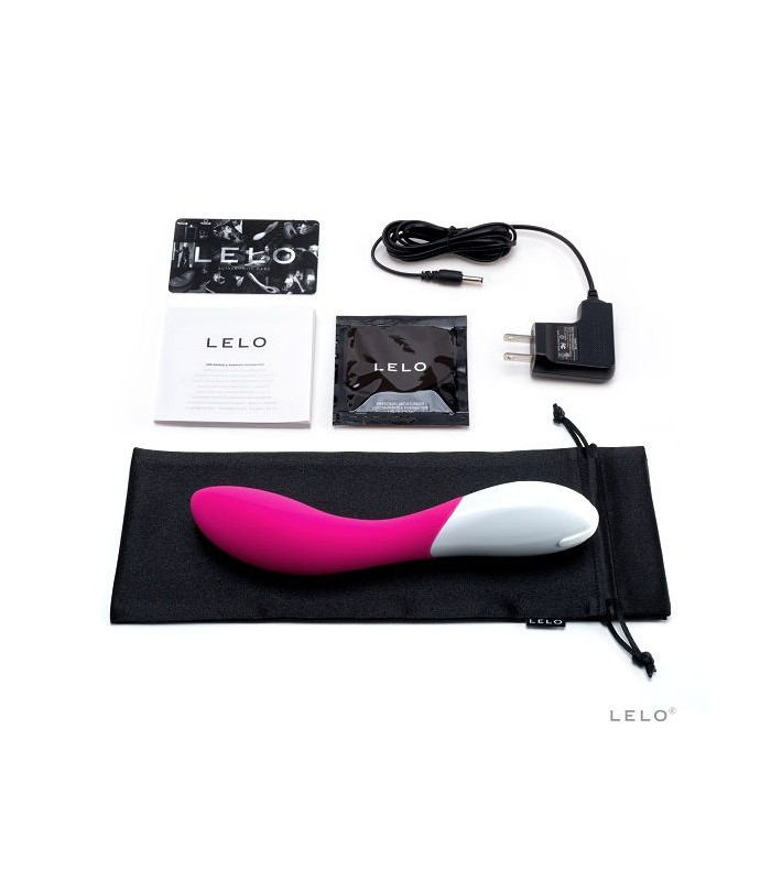 LELO Mona 2 cerise — profil silicone extra-doux
