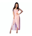 Nuisette longue noire raffinée - Chilirose