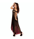 Nuisette longue noire Chilirose | Folies Secrètes