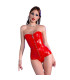 Corset noir bustier Chilirose | Folies Secrètes