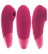 Womanizer Next rose — embout air pulse et commandes