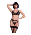 Ensemble porte-jarretelles noir - Chilirose