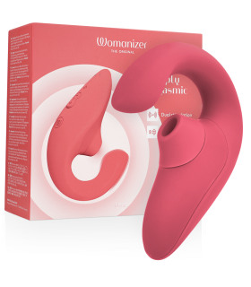 Womanizer Blend rabbit rose — double stimulation, vue principale