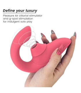 Womanizer Blend rabbit rose — profil silicone premium