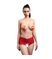 Culotte Crochless Rouge S/M — Chilirose