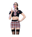 Costume Décolière Noir S/M — Chilirose