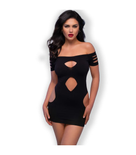 Robe Noir S/M — Chilirose | Folies Secrètes