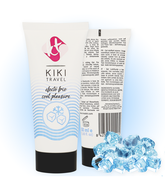 Kikí Travel Lubrifiant Effet Refroidissant 50 | Folies Secrètes