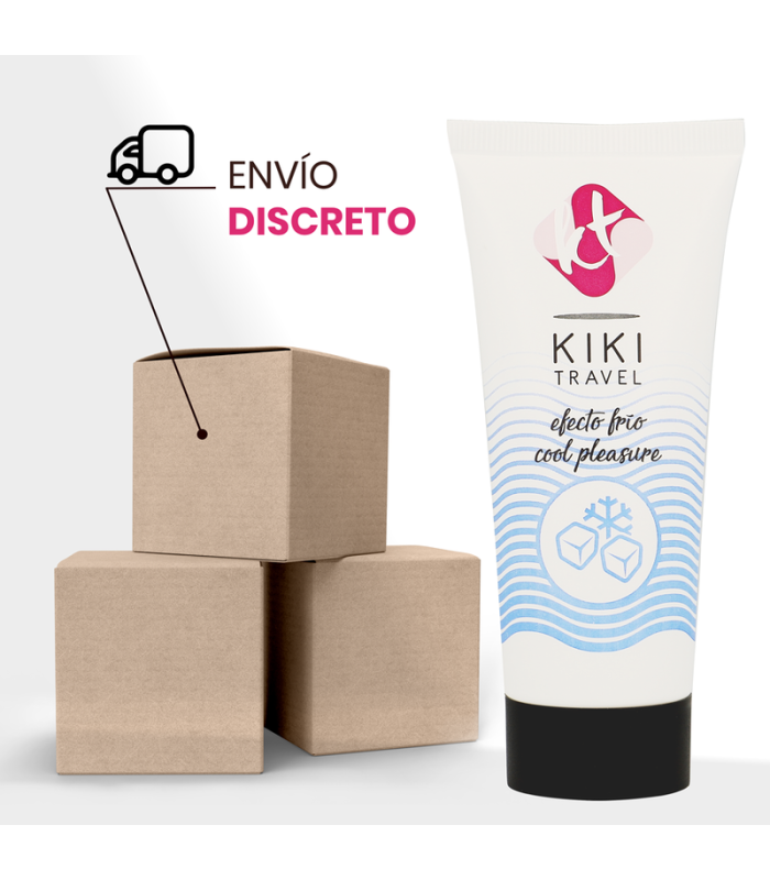Kikí Travel Lubrifiant Effet Refroidissant 50 | Folies Secrètes