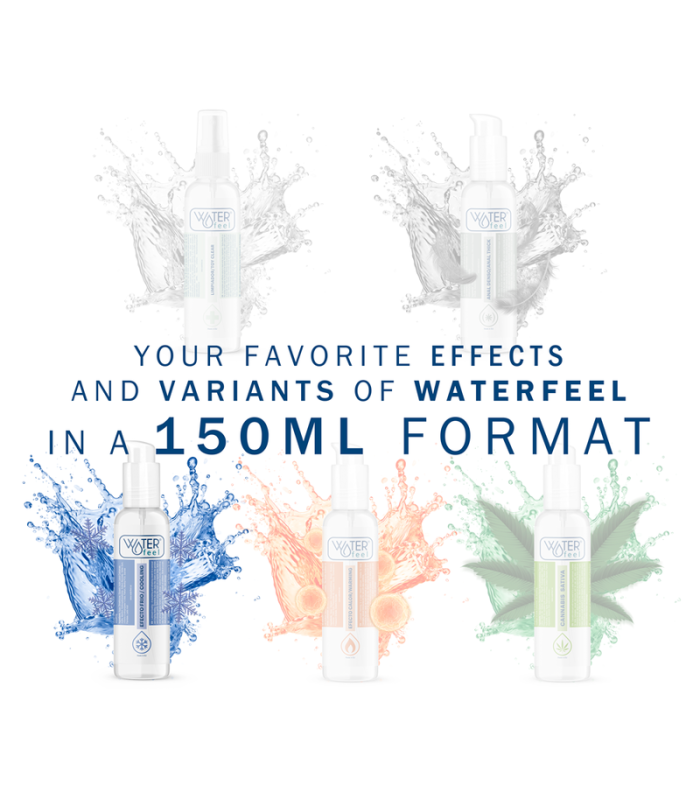 Waterfeel Lubrifiant Effet Froid 150 ml | Folies Secrètes
