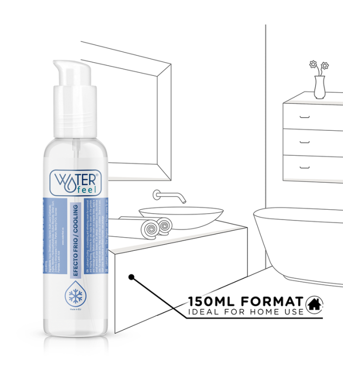 Waterfeel Lubrifiant Effet Froid 150 ml | Folies Secrètes