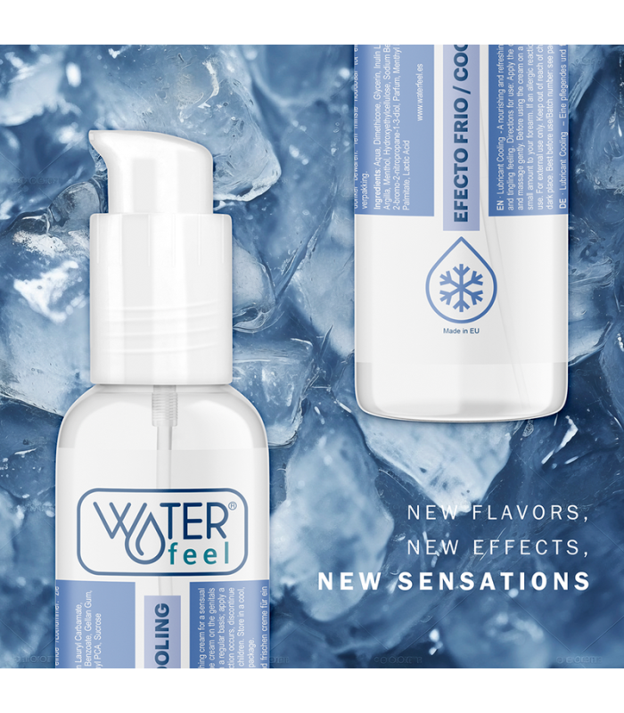 Waterfeel Lubrifiant Effet Froid 150 ml | Folies Secrètes