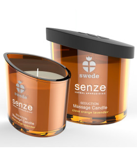 Swede Bougie de Massage Séduction Senze | Folies Secrètes