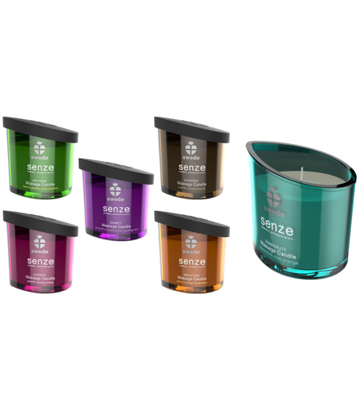 Swede Bougie de Massage Séduction Senze | Folies Secrètes