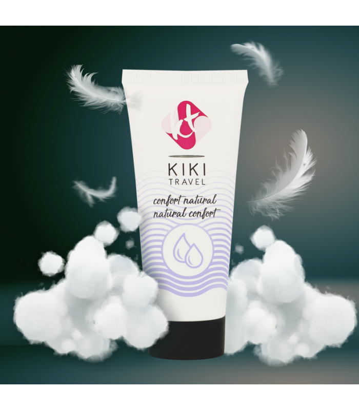 Kikí Travel Confort Lubrifiant Naturel 50 ml | Folies Secrètes