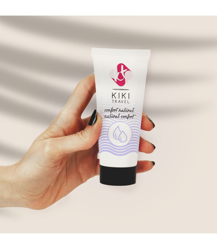 Kikí Travel Confort Lubrifiant Naturel 50 ml | Folies Secrètes