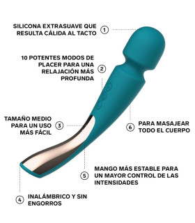 LELO — Smart Wand 2 Medium aqua