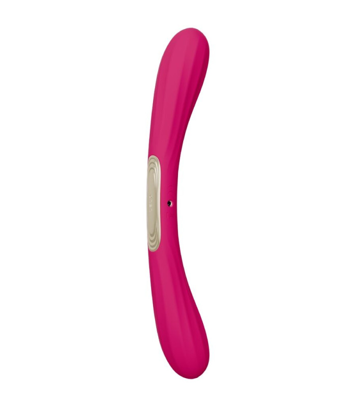 LELO Boomerang cerise — vibrateur double extrémité, vue principale