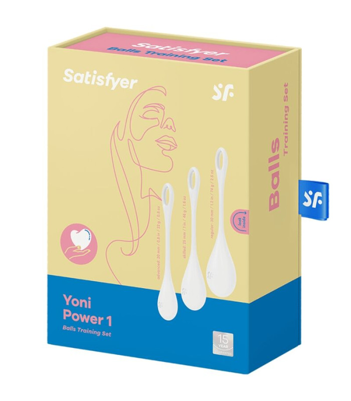 Satisfyer Yoni Power 1 blanc — Sélection douce | Folies Secrètes