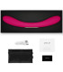 LELO Boomerang cerise — profil courbé couple