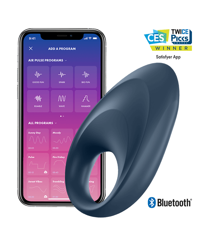 Satisfyer Mighty — silicone doux et vibrations modulables